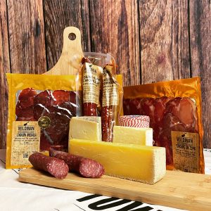 cheese and charcuterie box