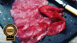 British Charcuterie Awards Champion Product Longhorn Bresaola